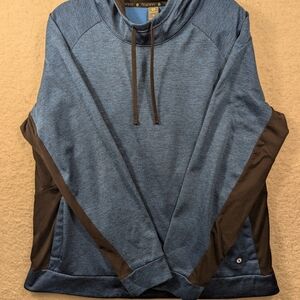 Xersion Blue and Black Hoodie